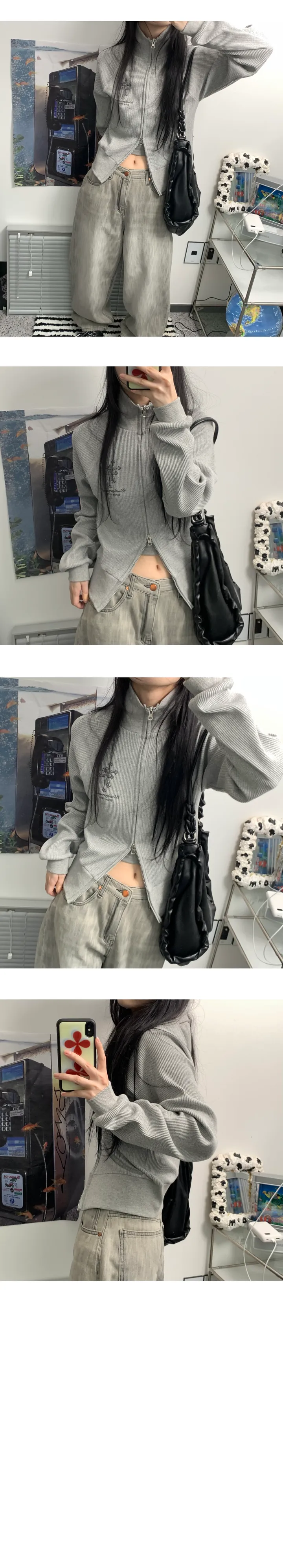 saint golgi zip-up (3color) 상세 이미지 25