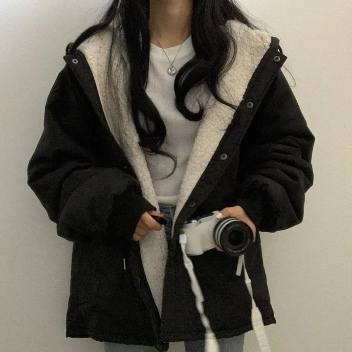 [ 겨울까지 ] 안감 양털 왕따뜻 야상 점퍼 상세 이미지 17