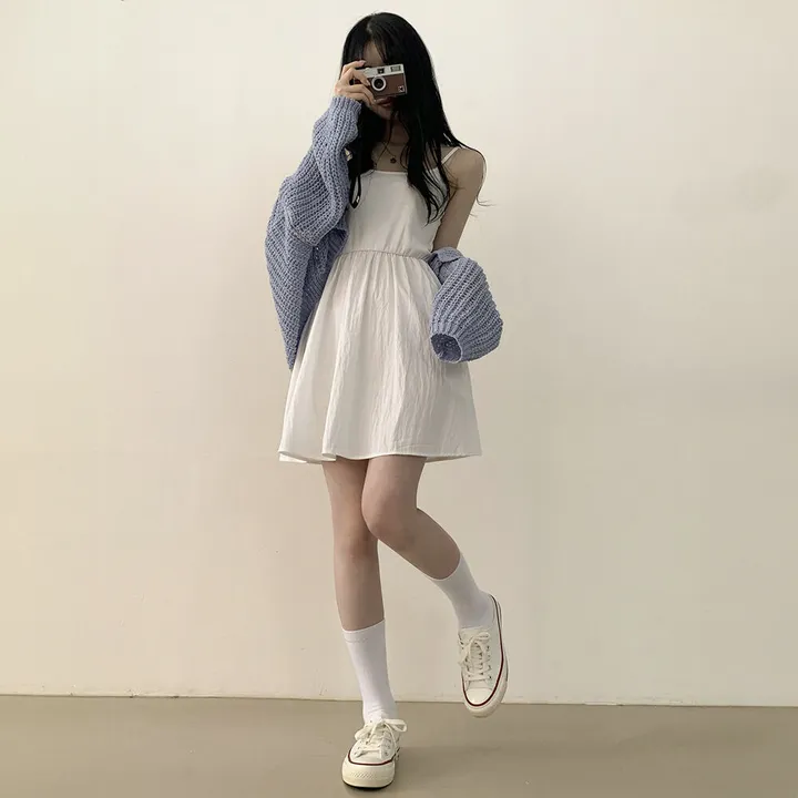 [고퀄!살탐방지] 왕박시 린넨 부클 여름니트 벌룬 크롭가디건 상세 이미지 22