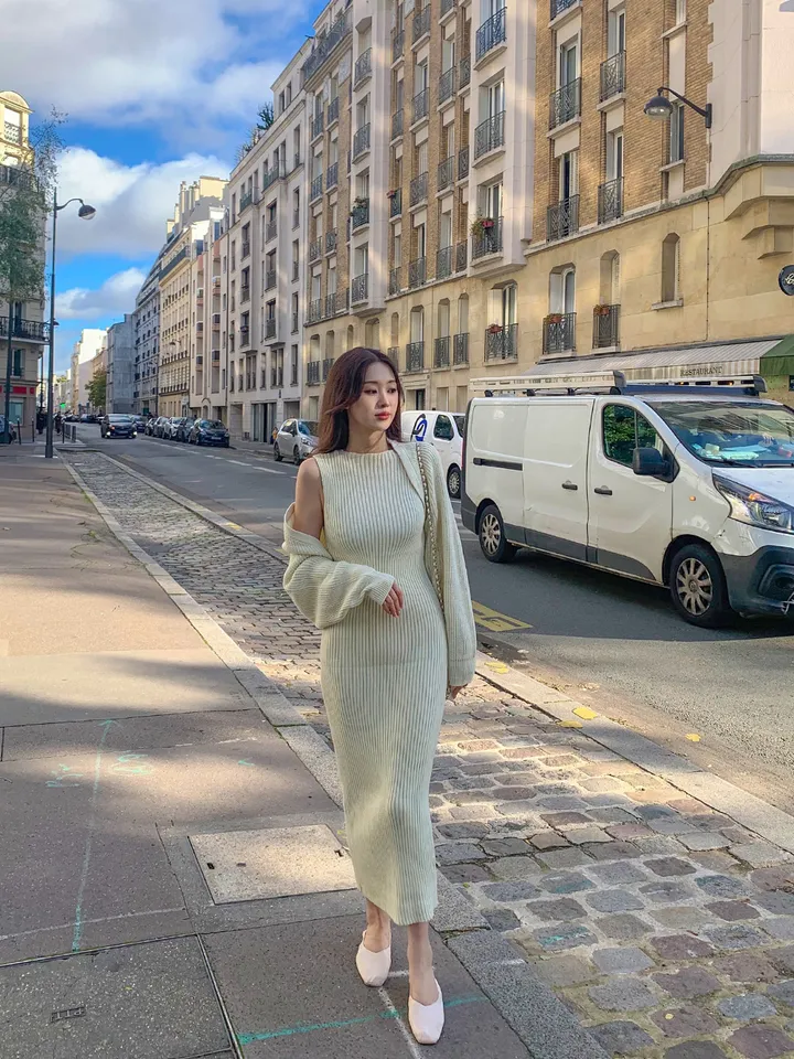 [메리노울100%🤎handmade] 백화점퀄 wool 핸드메이드 롱 울 코트 카라 로브 모직 루즈핏 벨트 싱글 히든버튼 트임 겨울 아우터 네이비 베이지 민트 3col 상세 이미지 72