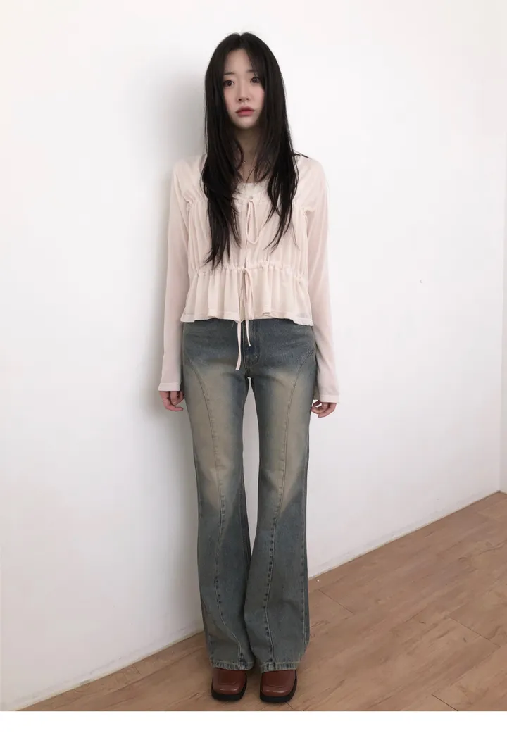 shirring cardigan (2color) / 셔링 가디건 상세 이미지 17