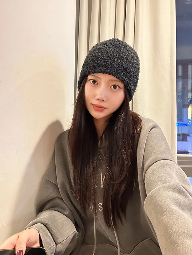 [묶음세일]블루베리 부클 데일리 일자핏 툼 비니 5color 상세 이미지 13