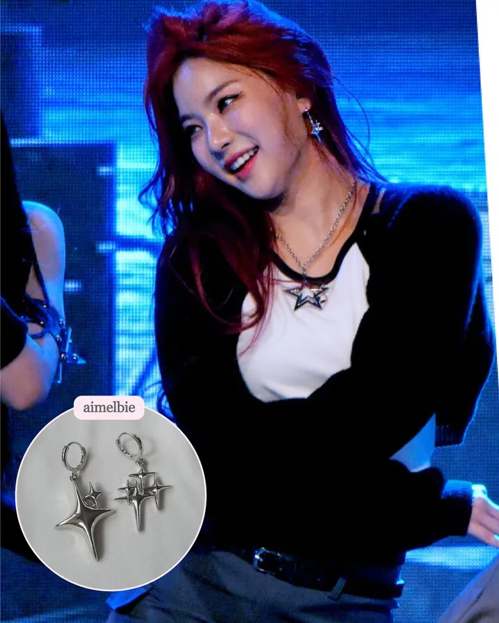 [에스파 카리나 착용/Y2K] Sparkle Sparkle 원터치 귀걸이 상세 이미지 17