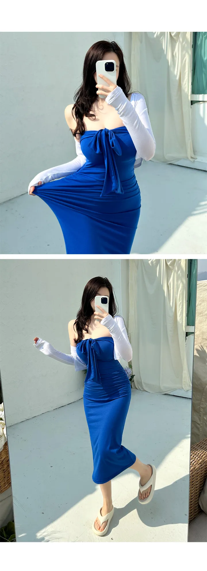 [당일발송] 여리 기본템 데일리 크롭 가디건 [데일리 무지 기본 크롭 가디건 국내제작 데일리룩 데이트룩 꾸안꾸룩 여름휴가룩 휴양지룩 바캉스룩 하객룩 오피스룩 캐주얼룩][빠른출고] 상세 이미지 4