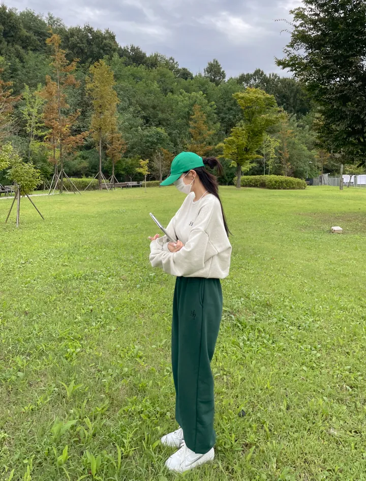 [8color/MADE] 하이퀄리티 웨하스 탄탄 와이드 조거팬츠 봄트레이닝 상세 이미지 110