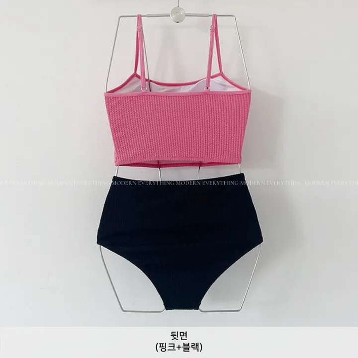 💘진짜예쁨💘/M-XL 하이웨스트 투피스 커버업 비키니 모노키니 휴양지 호캉스 호텔 유교걸 빅사이즈 수영복 상세 이미지 61
