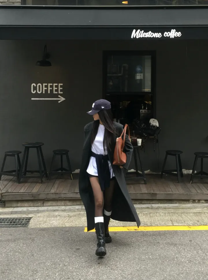 [울50] 헤링본 울 롱코트 (2colors) 상세 이미지 29