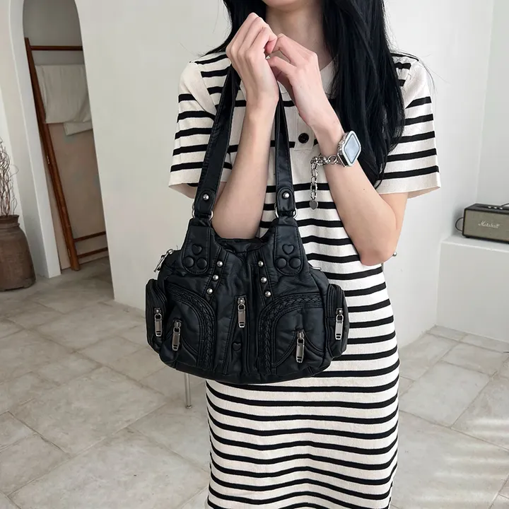 Vintage heart shoulder bag 상세 이미지 32
