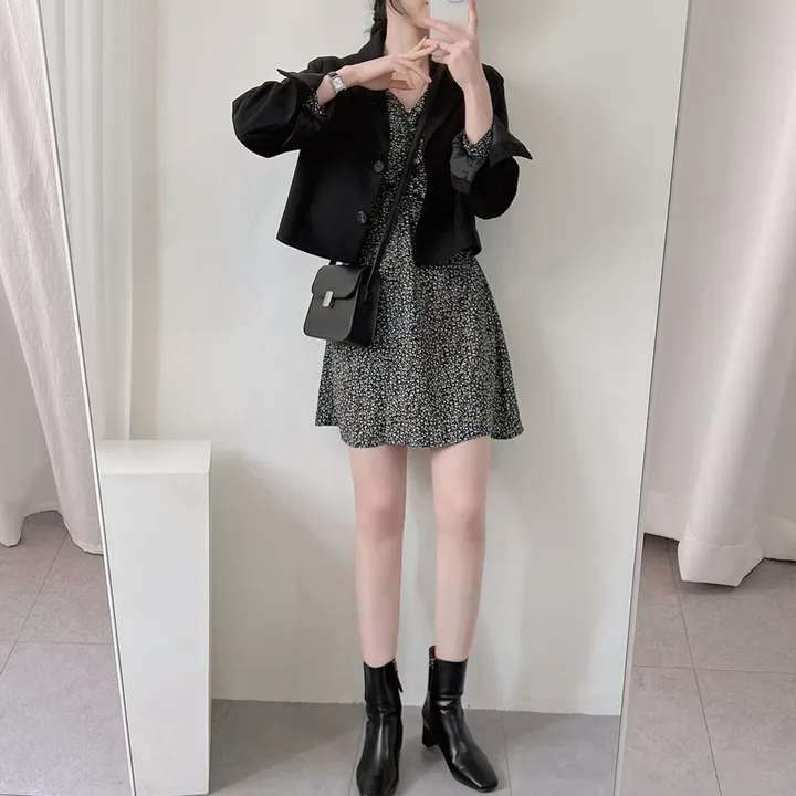 봄자켓*.* [패드없는, 퀄리티굿] 소매트임 크롭 자켓 상세 이미지 52