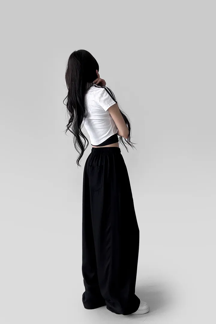 [여름.ver] 다이너마이트 쿨 텐셀 볼륨 와이드 스트링 조거 밴딩 트레이닝 롱팬츠 긴바지 상세 이미지 41