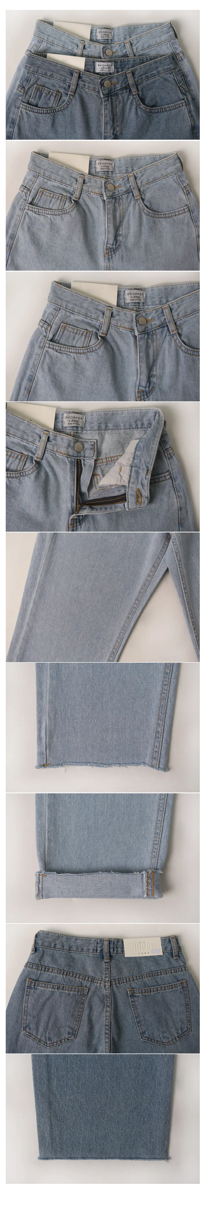 '당일발송'[landmade]인생핏키작녀썸머데님일자팬츠 (2color)'S-XL사이즈' 상세 이미지 92