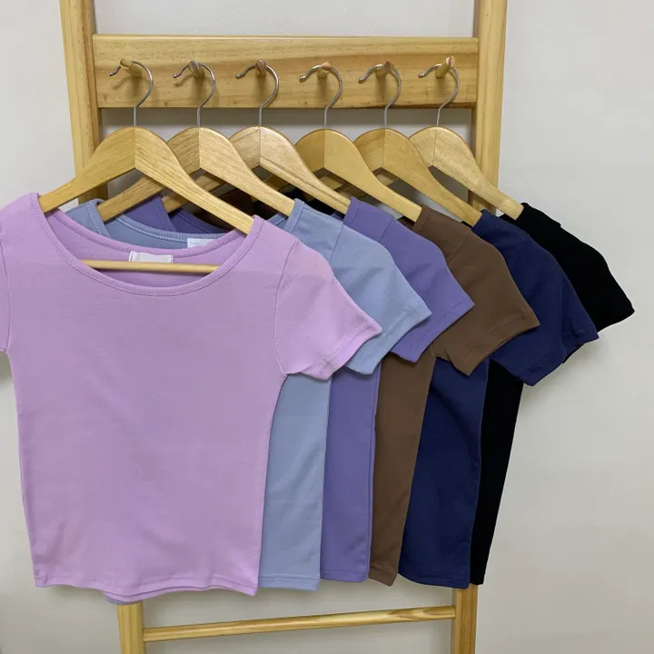 [-3kg/핏끝판왕!] 슬림핏 기본 무지 여리 반팔 티셔츠 (13color) 상세 이미지 27