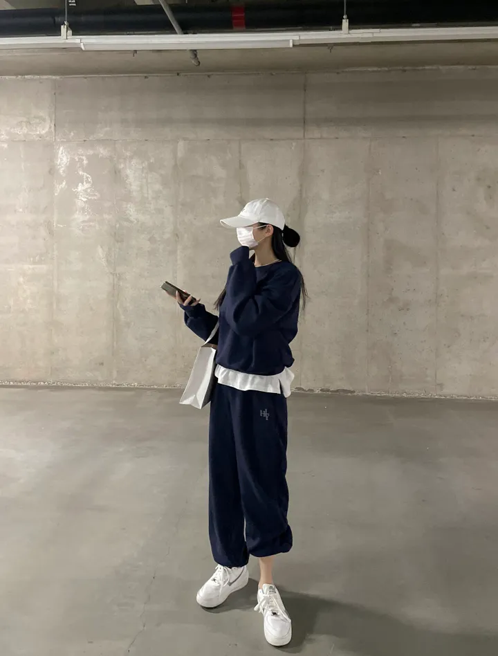 [8color/MADE] 하이퀄리티 웨하스 탄탄 와이드 조거팬츠 봄트레이닝 상세 이미지 220