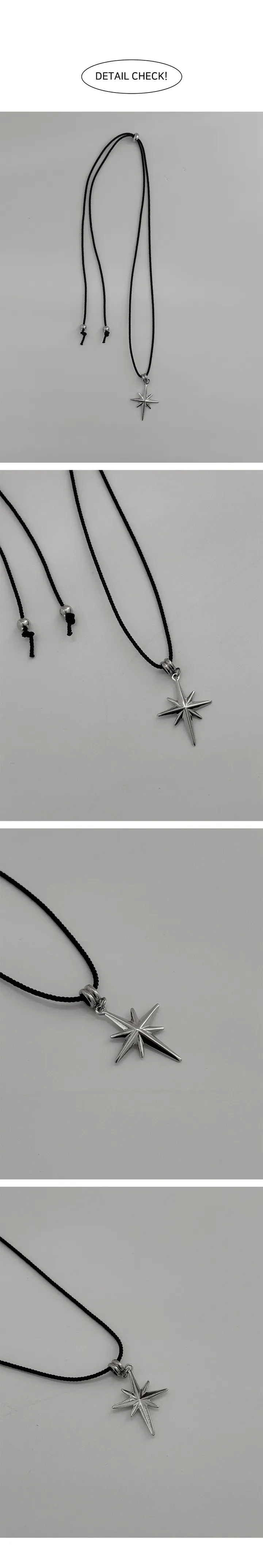 [신상할인] 빅 스파클 스트링 롱 목걸이 상세 이미지 5