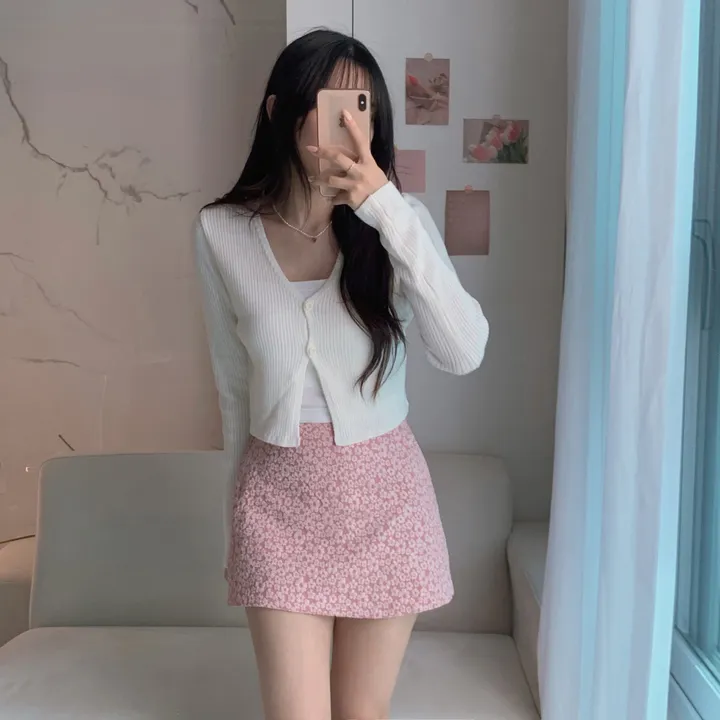 [반팔&긴팔 ver.] 💞꼬옥 소장 - 4계절 내내 활용! 데잇 투버튼 골지 가디건 상세 이미지 25