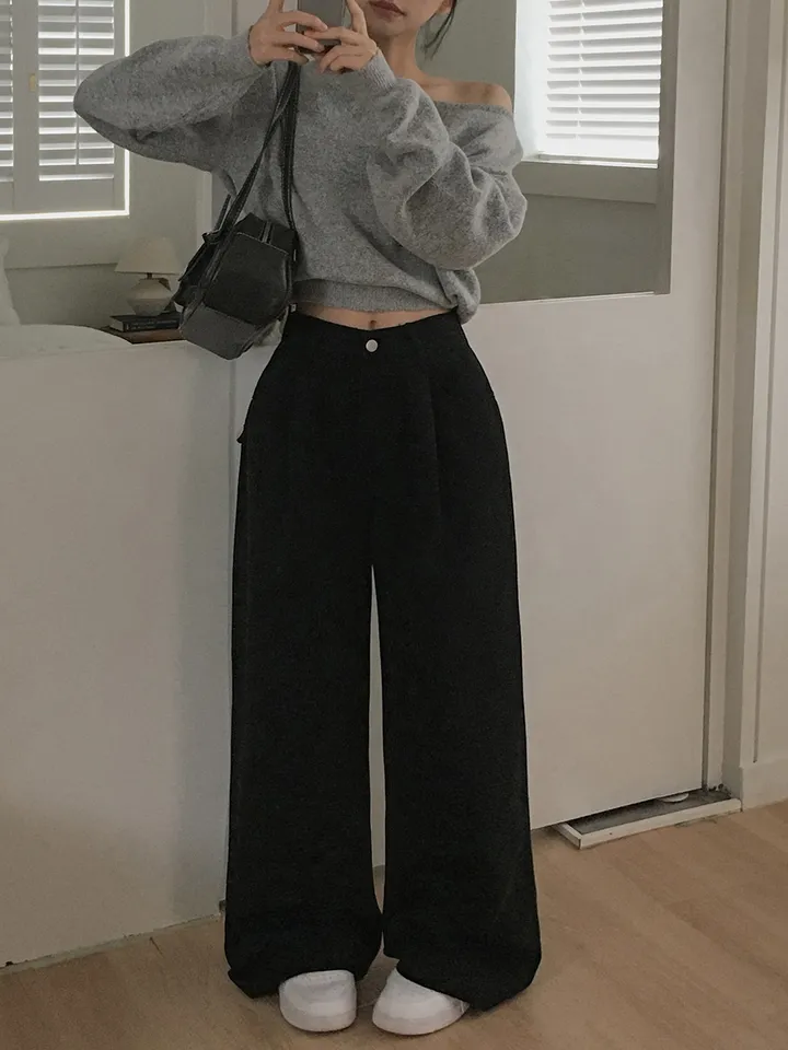 +영상[핏강추🤎] 틴츠 핀턱 코튼 와이드핏 롱 팬츠 3colors 상세 이미지 86