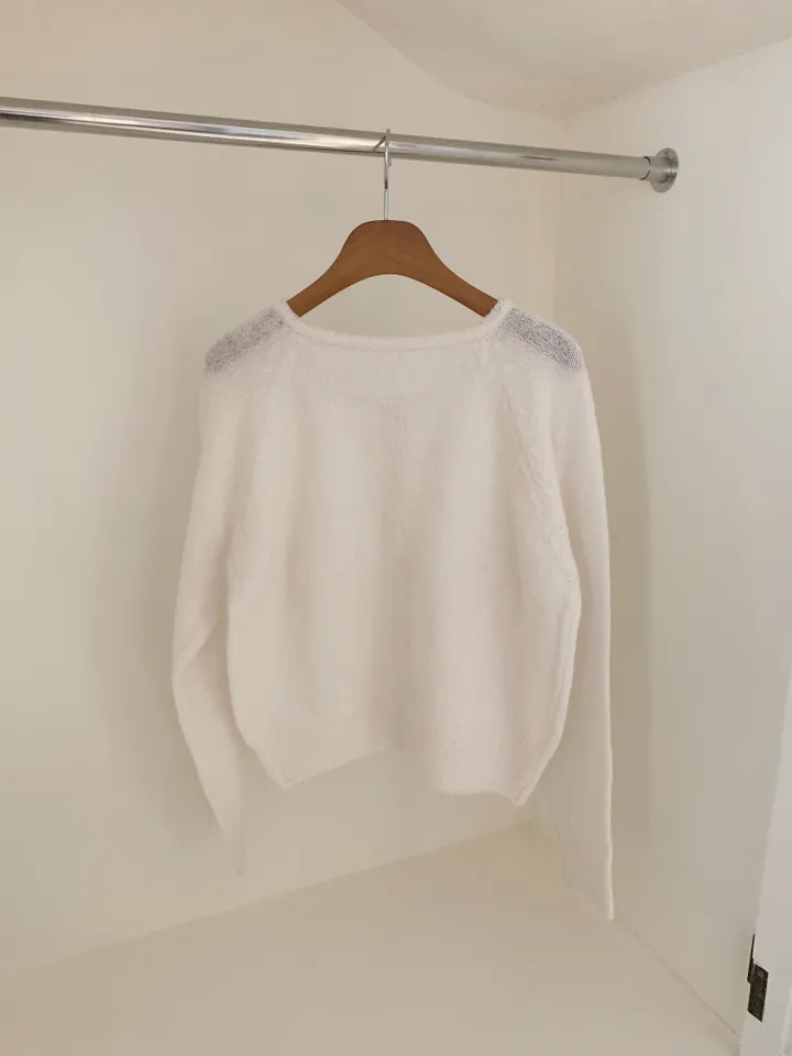 [보송/여리핏☁️] 바스 모헤어 가디건 (5color) 봄가디건/여름옷/데일리룩/데이트룩/벚꽃/나들이룩/핑크/니트/피크닉룩 상세 이미지 47