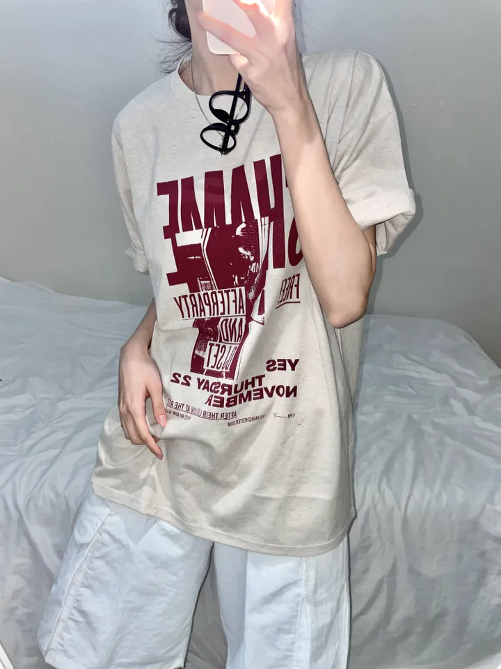 [unisex] 쉐임 스트릿 반팔티 (3color) 상세 이미지 16