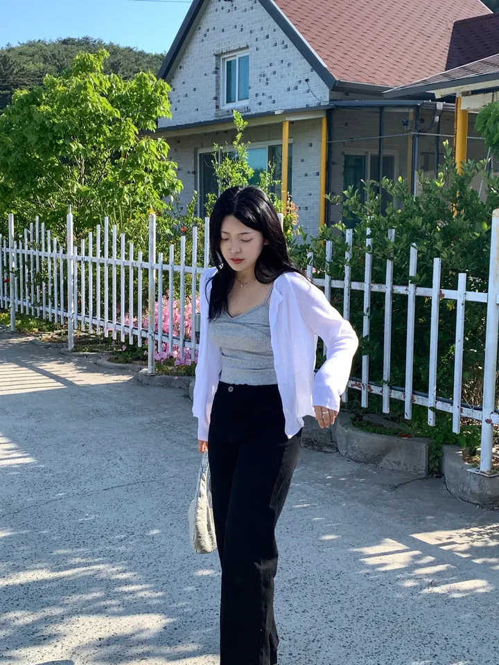[2000장돌파🍧]샤베트 골지 여름가디건 상세 이미지 7