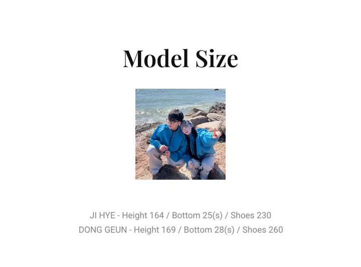UNISEX [SS/하이넥] 래시 윈드러너 자켓 바람막이 점퍼 오버핏 커플 커플룩 시밀러룩 벌룬 와이드 트레이닝 팬츠 커플 커플룩 시밀러룩 여행 데이트 상세 이미지 26