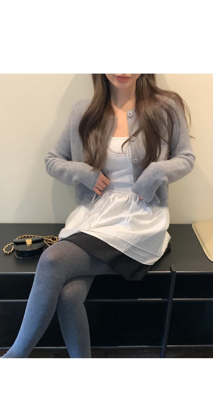 [주문폭주/사계절용] 플레어 레이어드 끈 나시 상세 이미지 19