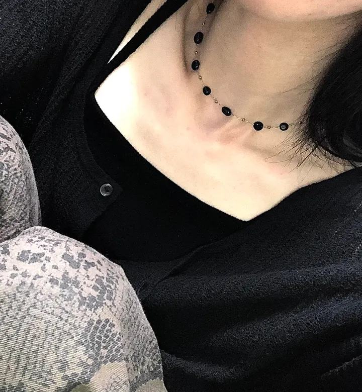 [BEST⭐️] Black Bean necklace 상세 이미지 9