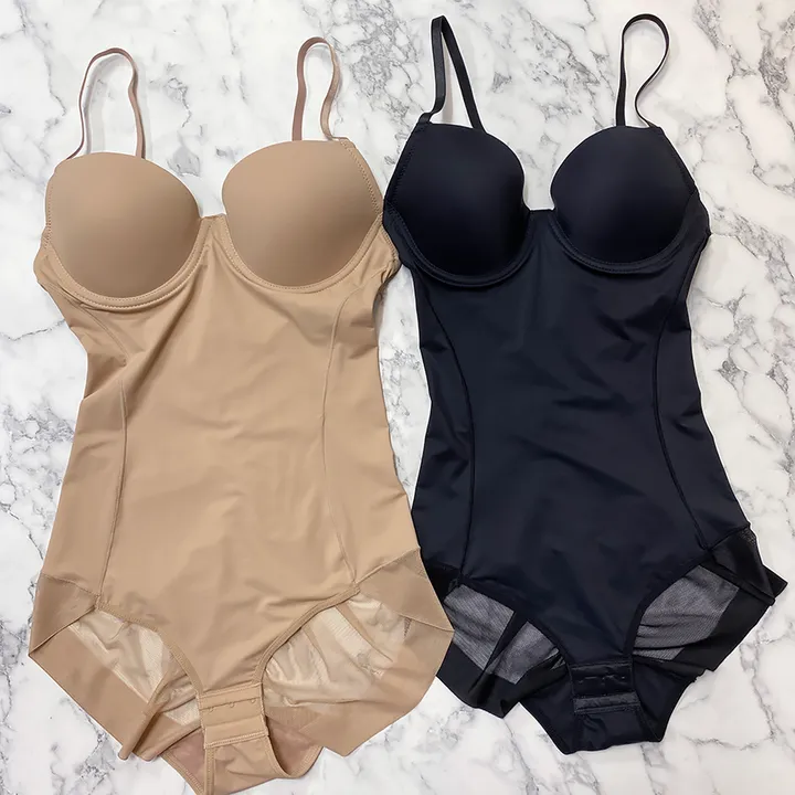 [체형커버필수품!] 3size 베이직 브라캡 내장 군살 보정속옷 올인원 바디셰이퍼 2color 상세 이미지 17