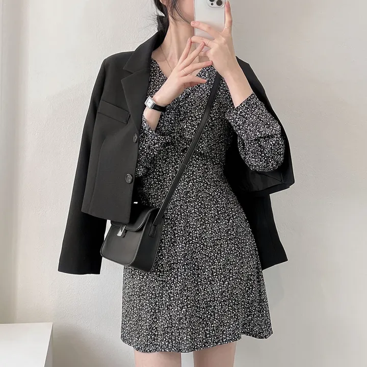 봄자켓*.* [패드없는, 퀄리티굿] 소매트임 크롭 자켓 상세 이미지 58