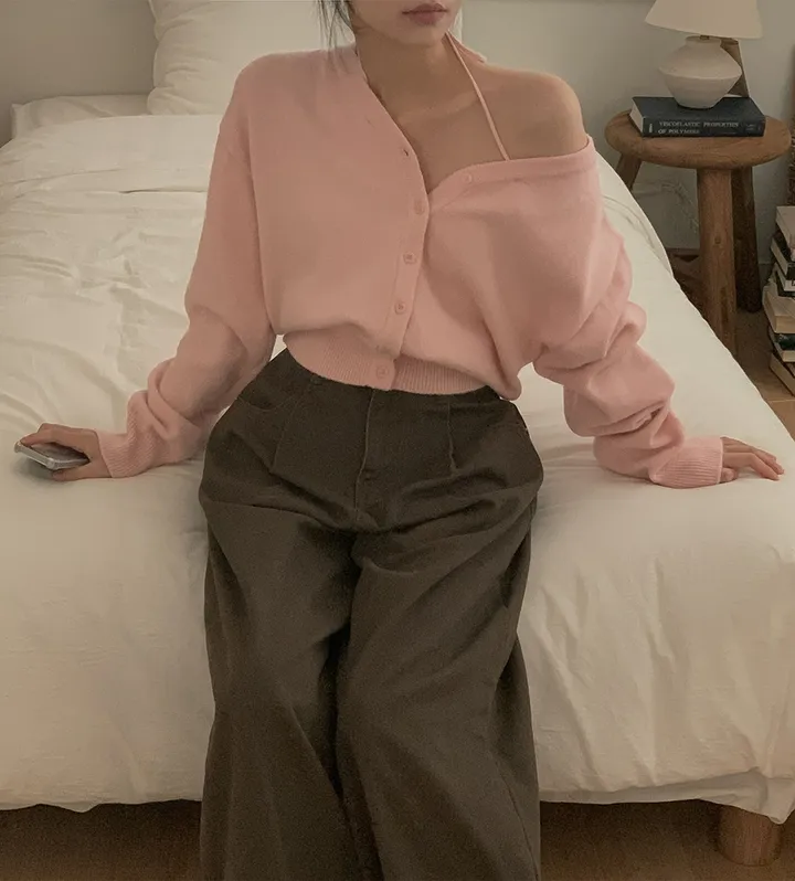 +영상[핏강추🤎] 틴츠 핀턱 코튼 와이드핏 롱 팬츠 3colors 상세 이미지 41