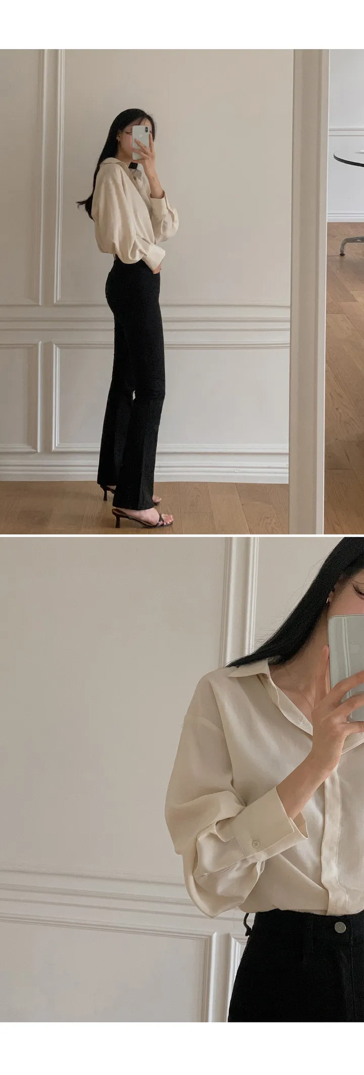 [6천장돌파][XS-L][BEST of the BEST🖤][가성비데님][자체제작] Better Jeans (No.193) 쥔장추천 비율핏 롱부츠컷 [2Types기본/롱(+5cm) 상세 이미지 64