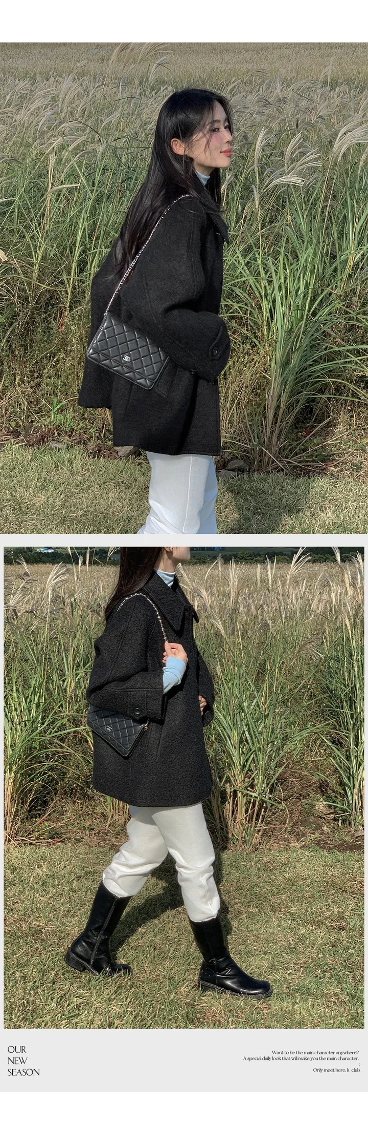[자체제작/1만장돌파!/S-XL]버던 울 하프 코트 (출근룩/하객룩/데일리룩/겨울아우터/겨울코트) 상세 이미지 77