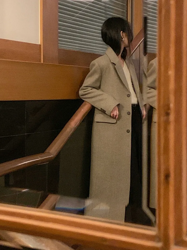 다이아 울 코트 (울 60%, 4온스 누빔) 상세 이미지 30
