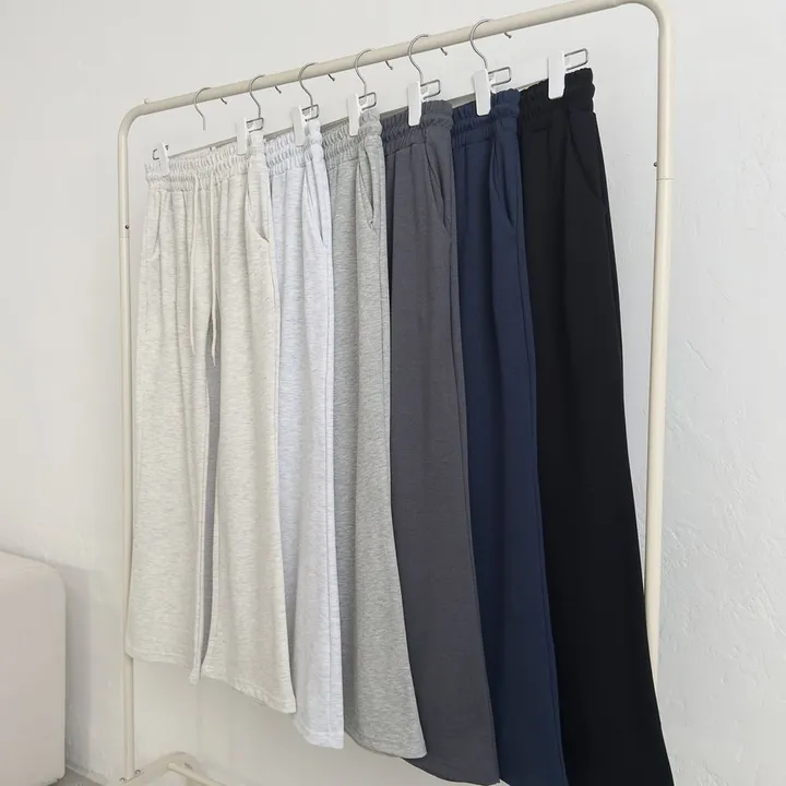 [말라핏!/숏,기본,롱] 다리 길어보이는, 세미 부츠컷 데일리 트레이닝 팬츠 슬림 라인 봄 가을 키작녀 바지 (6color) 상세 이미지 61