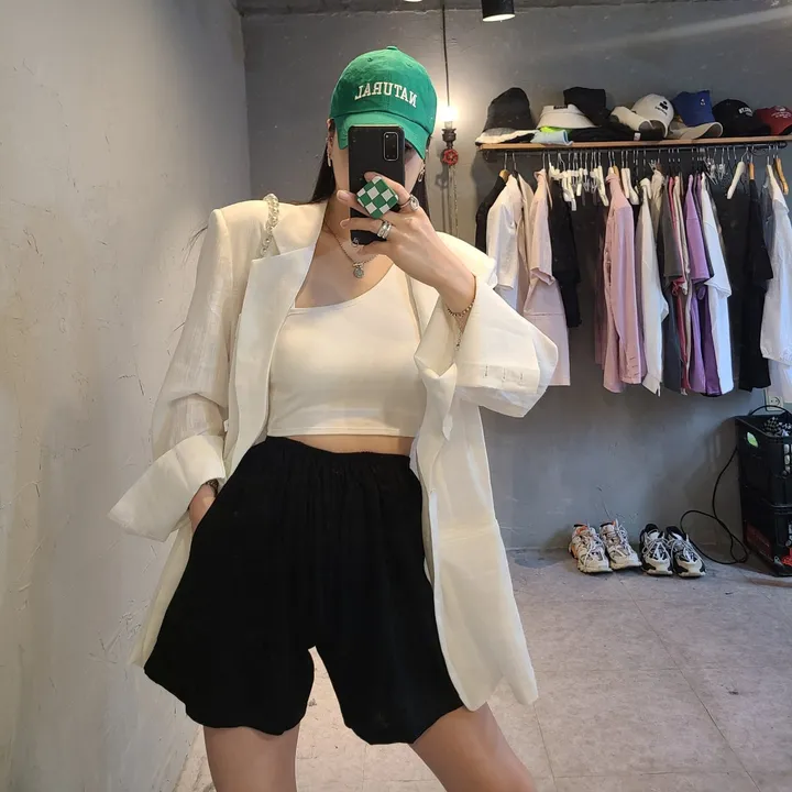 오버핏 대디 린넨자켓 상세 이미지 18