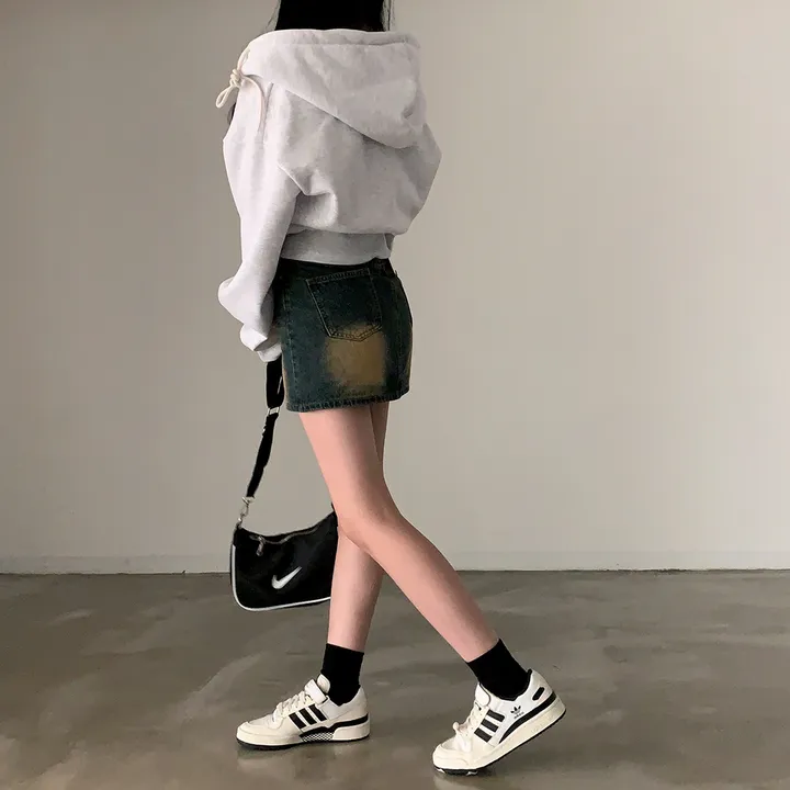 [완전인기✨/백염컬러 당일출고!] 자체제작 크치Made 꿈에 나온 핏, 투웨이 양기모 크롭 후드집업 ver 아우터 자켓 - zipup 상세 이미지 176