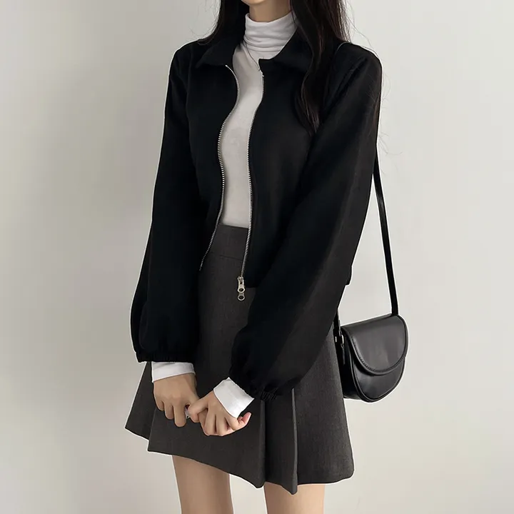 [봄재진행! *투웨이집업/빠른배송🤎스웨이드자켓,세무자켓,크롭아방핏 봄신상] 스웨이드투웨이점퍼 상세 이미지 19