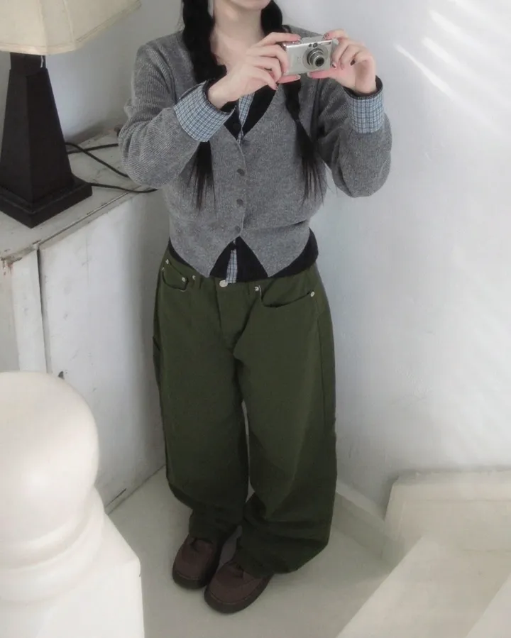 [봄신상/5col] mango v-neck knit cd 상세 이미지 16