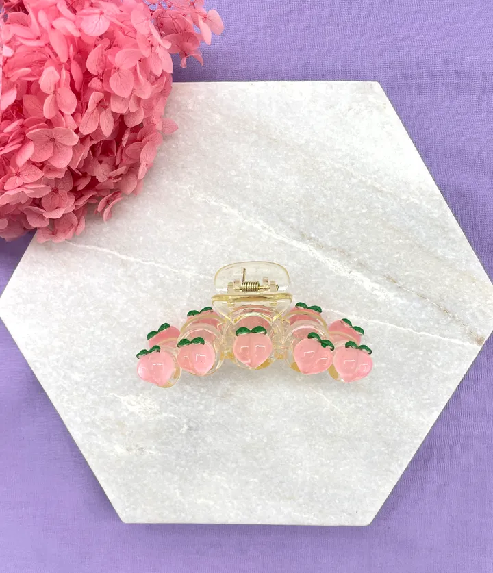 🌸최저가/집게핀증정/당일🌸 집게핀 봄 고급 헤어 삔 투명 퍼 털 뽀글이 꼬임 사각 진주 무광 미니 특대형 대왕 빅사이즈 왕집게 옆머리 올림머리 반머리 반묶음 긴머리 헤어핀 상세 이미지 75