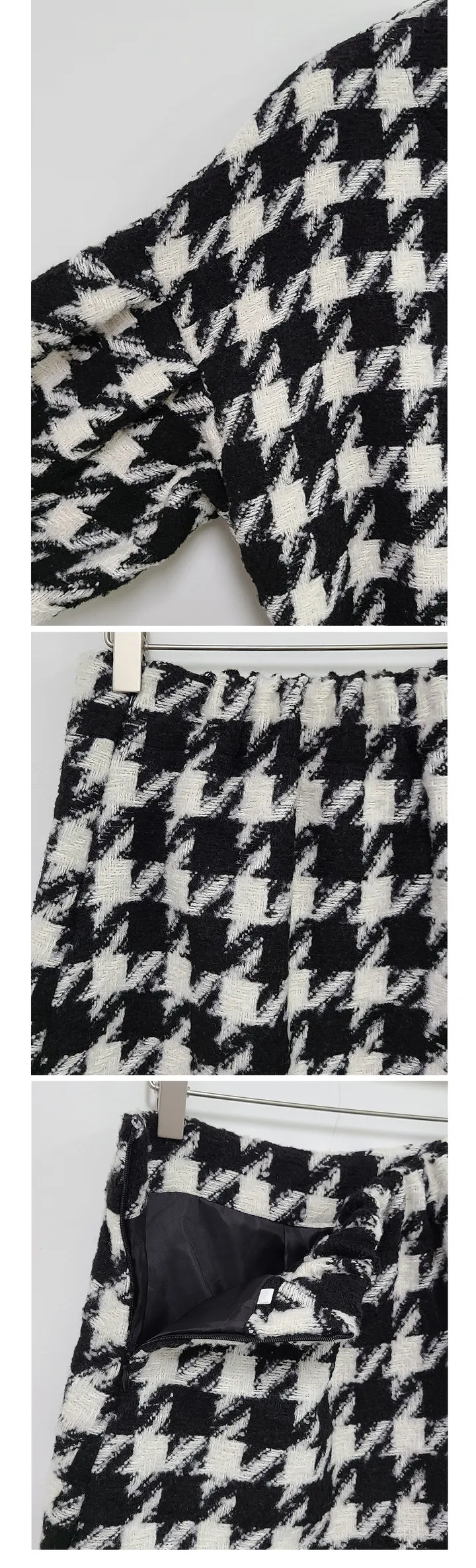 주문폭주[MADE] black pink tweed - set 상세 이미지 37