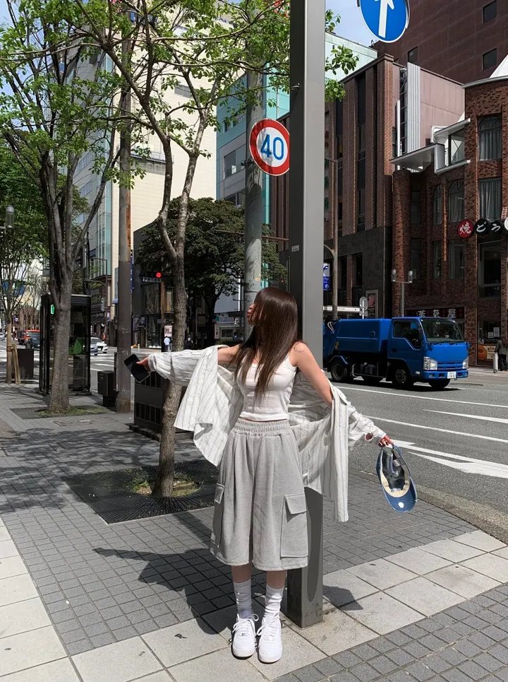 🚀2size/부분당일발송🚀 루어 카고 버뮤다 PT / 코튼 면 밴딩 트레이닝 와이드 버뮤다 팬츠 여름 반바지 바지 버뮤다팬츠 버뮤다바지 5부바지 6부바지 카고반바지 카고버뮤다 상세 이미지 5