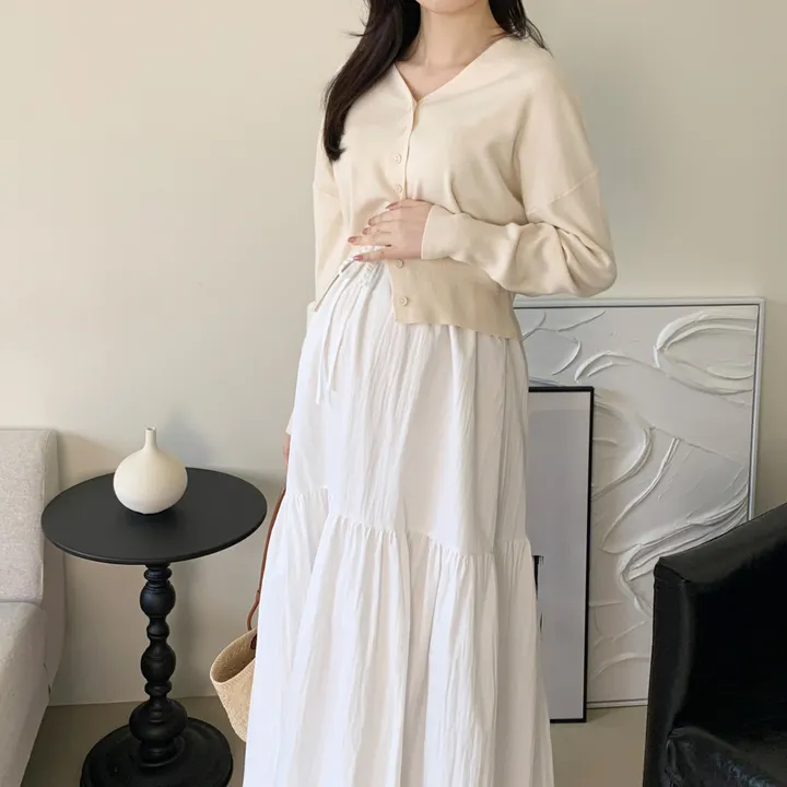 코튼캔디 니트 캐시미어 임산부 가디건 상세 이미지 37
