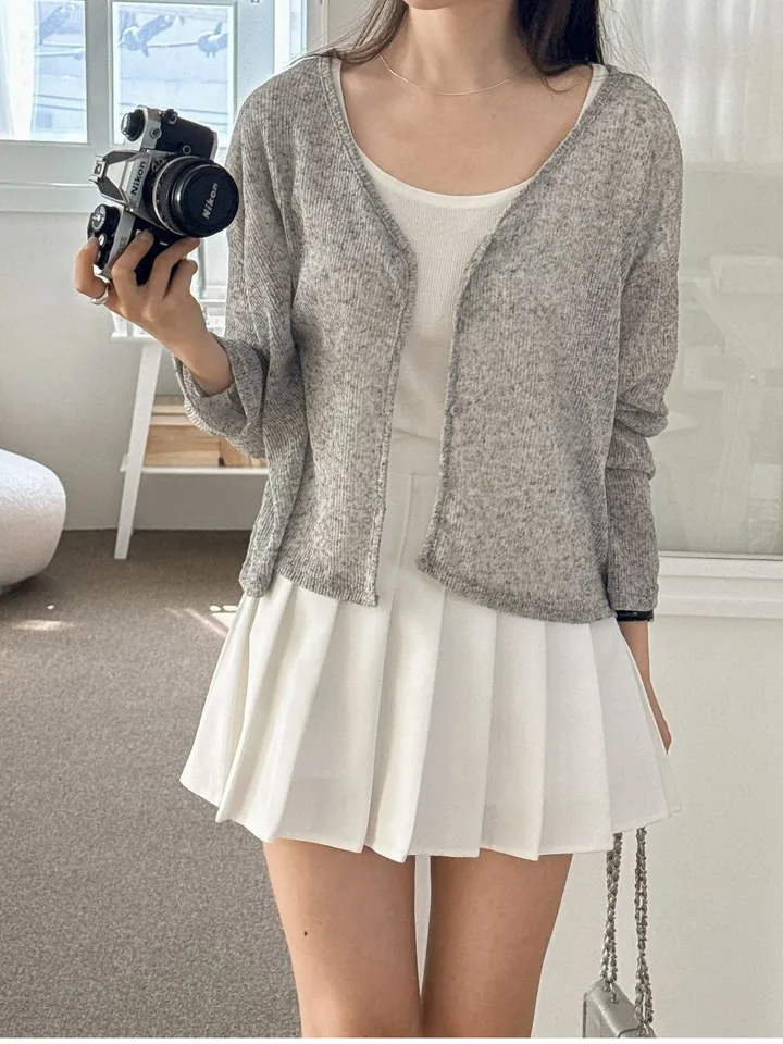 [66-110]💗2size💗빅사이즈 루즈핏 오버핏 - 쿠쿠 린넨 가디건 상세 이미지 24