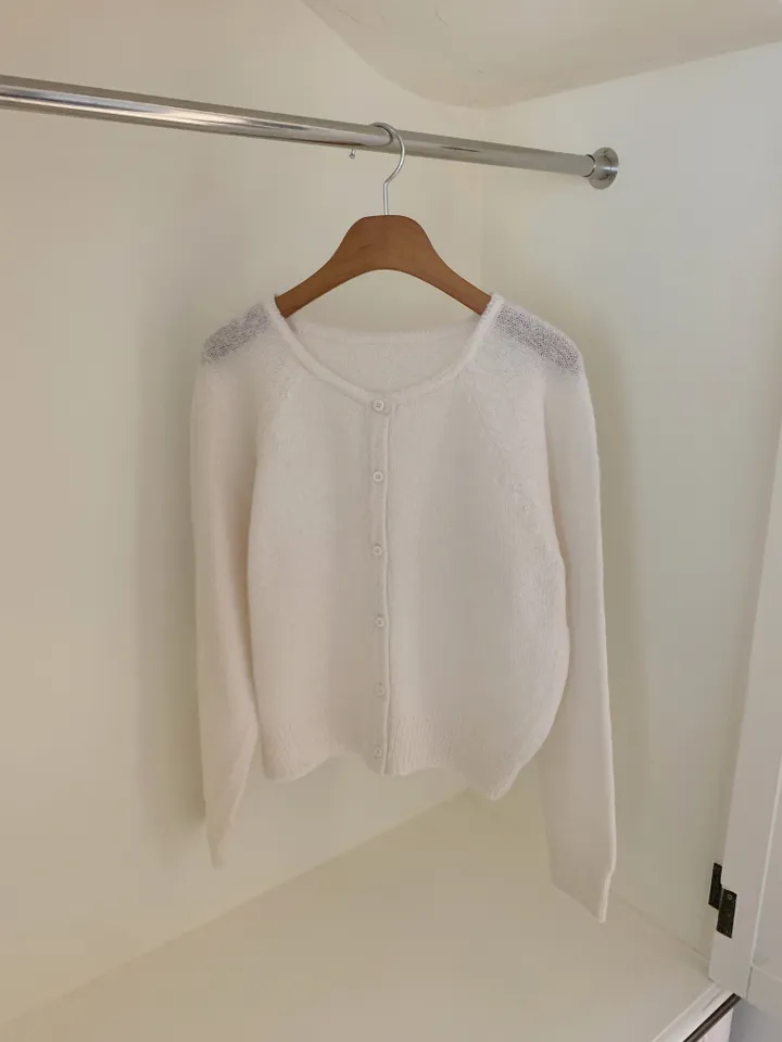 [보송/여리핏☁️] 바스 모헤어 가디건 (5color) 봄가디건/여름옷/데일리룩/데이트룩/벚꽃/나들이룩/핑크/니트/피크닉룩 상세 이미지 46