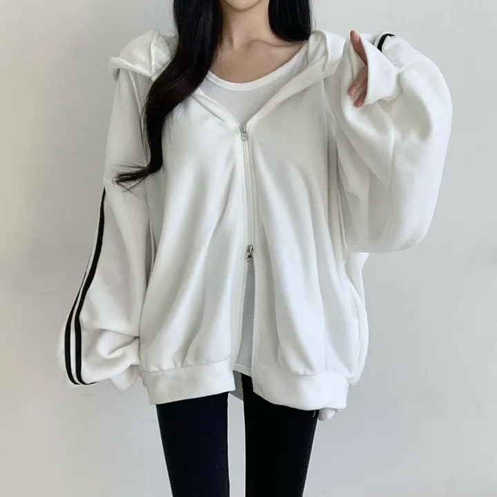 [보들후리스/넉넉핏] 보들 두줄 투웨이 후리스 후드집업 상세 이미지 25