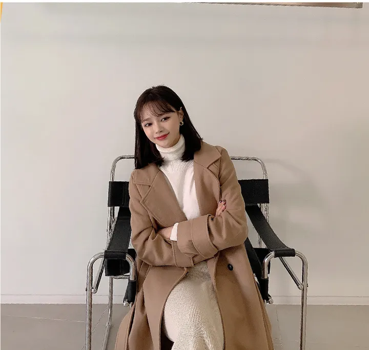 [44-120] [3만장 돌파♥] 깔끔한매력 벨트 롱 코트 (누빔안감) 상세 이미지 109
