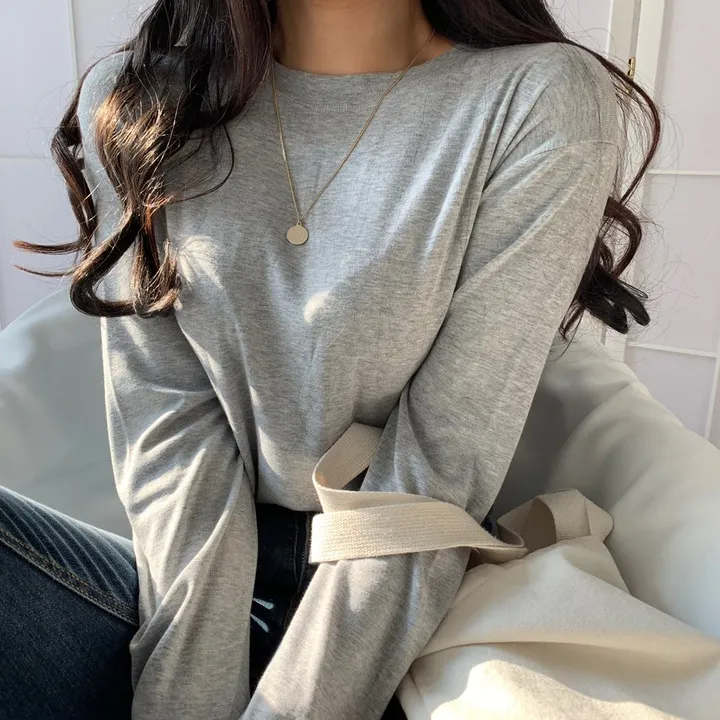 해질걱정 절대없는 베이글 긴팔티셔츠 5col 상세 이미지 32