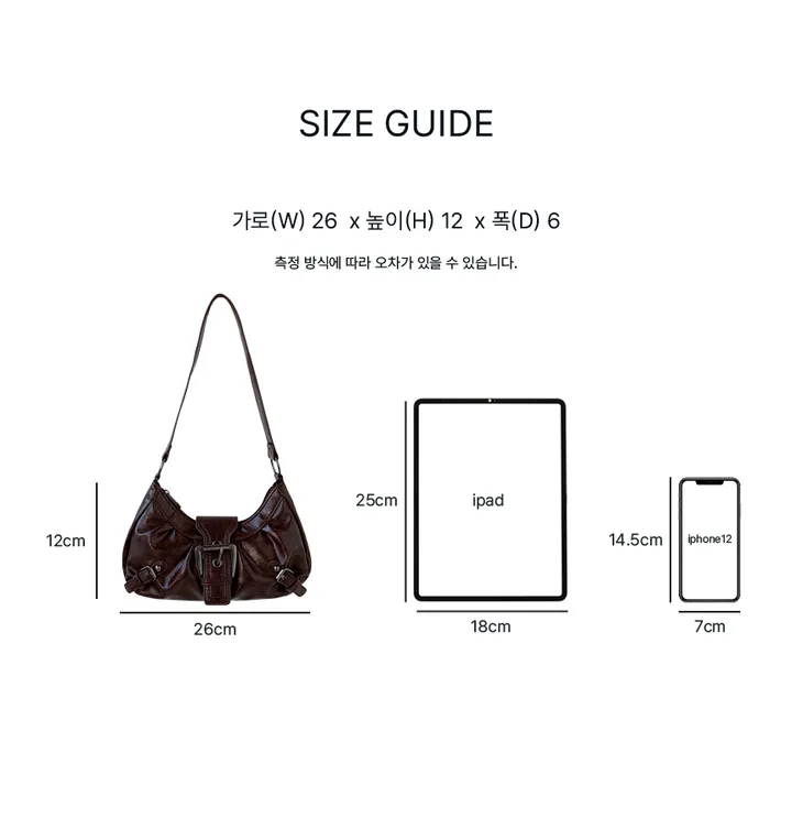 [🖤빈티지백/당일출고🖤] 아일렛 버클백 체인 버클 홍대 빈티지 Y2K 신상 데일리백 요즘 감성 상세 이미지 6