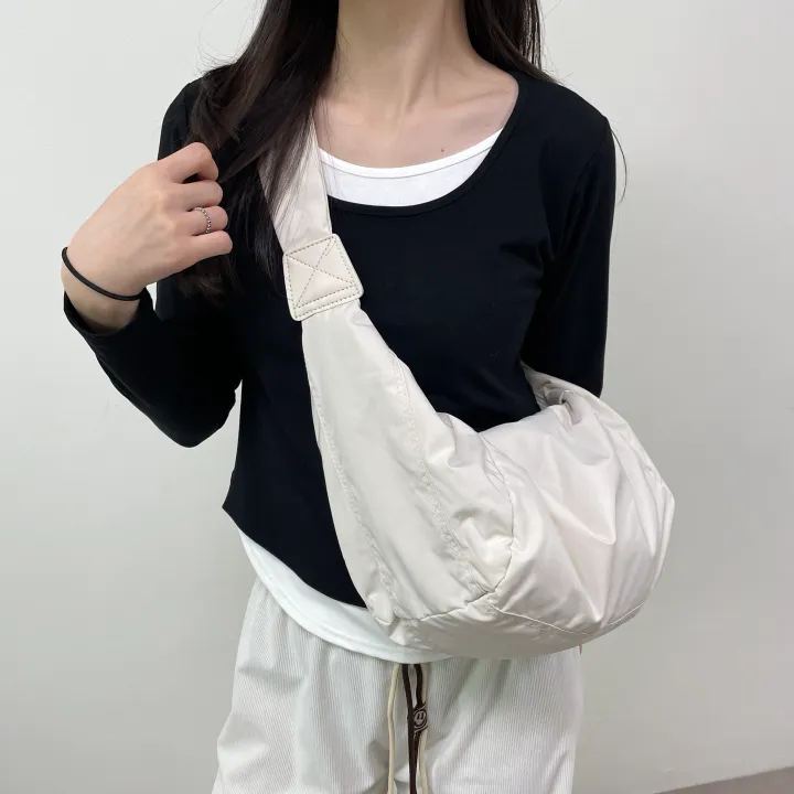 남여공용 데일리 나일론 보부상 숄더 크로스백 상세 이미지 10