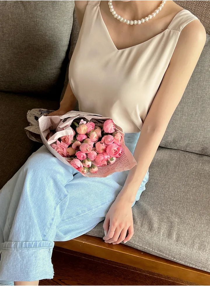 [44-120] [4만1천장 돌파♥] 데이픈 블라우스 나시(기본/크롭) 상세 이미지 193
