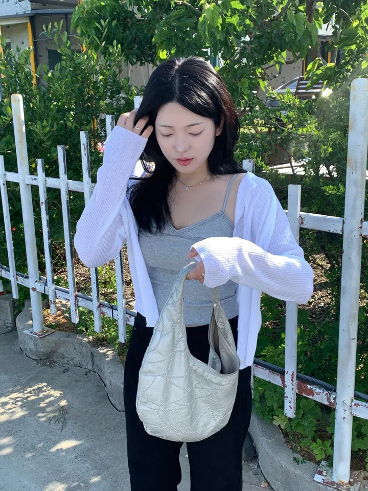[2000장돌파🍧]샤베트 골지 여름가디건 상세 이미지 5